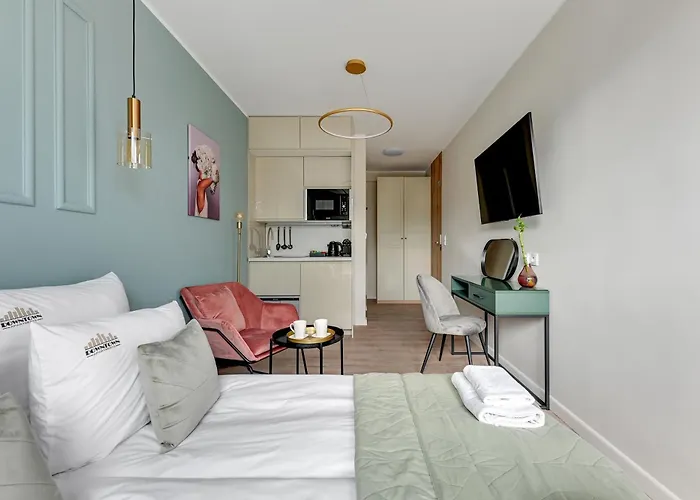 شقة فندقية Aura 40 Center By Downtown غدانسك