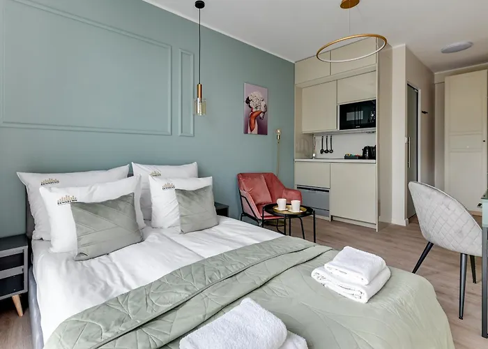 Aura 40 Center By Downtown شقة فندقية غدانسك